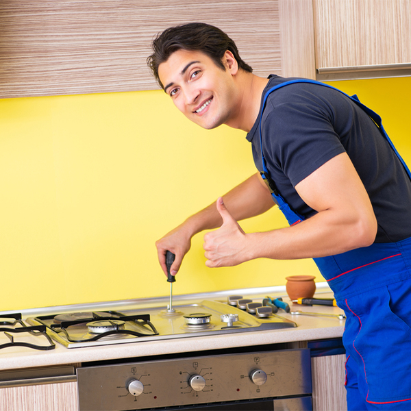 can you provide references from satisfied stove repair customers in Valley Brook KS